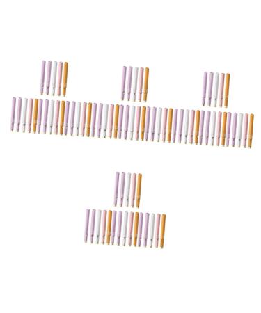 FRCOLOR 20 Pcs Retractable Lip Brush Lip Brush for Lipstick Glossy Lip Stain Lip Applicator Glossy Lip Gloss Lipstick Applicator Smudge Stick Aluminum Alloy Metal Shell Travel