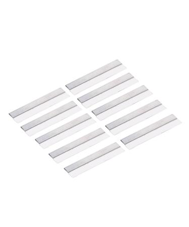 Pack of 100 eyebrow trimmer blades made of stainless steel gently moldable with safety cover for eyebrows and body hair