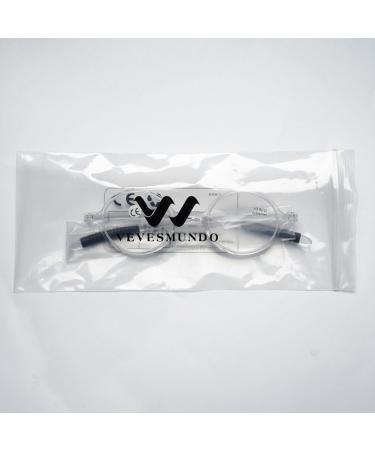 VEVESMUNDO Flexible Round Reading Glasses Set for Men & Women - 8 Pcs 2.0x Bendable Eyeglasses - Buy Online on GoSupps.com