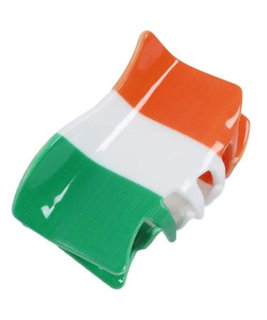 hgnxa StPatricks Shamrock Hair Claw Clip Funny Claw Clip Hair Banana Barrettes NonSlip Girl Hair Clip PonytailClamp for Women H768