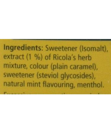 Ricola Sugar Free Herbal Sweets With Stevia 45 g - Buy Online on GoSupps.com
