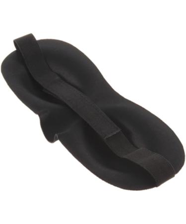 CLICKERS 3D Sleep Mask (2 Pack - Black) - Natural Sleeping Eye Mask for Men and Women - Soft Portable Blindfold Travel Eyepatch - Buy Online on GoSupps.com