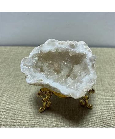 Crystals Stones Raw Irregular Natural Stone White Agate Slice Quartz Minerals (Color : 6-8CM) HOMEZHOU (Color : 6-8cm) - Buy Online on GoSupps.com
