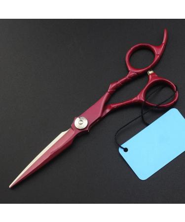 Hair Cutting Scissors 6 Inch Professional JP 440c Steel Rose Red Hair Cutting Scissors Haircut Thinning Barber Tools Cut Shears Hairdresser Scissors Set - Buy Online on GoSupps.com