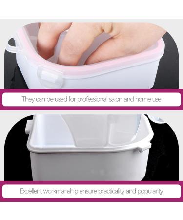 Beaupretty 2pcs Manicure Soak Bowl Set - Perfect for Gel Polish Removal & Nail Care | International Shipping Available - Buy Online on GoSupps.com