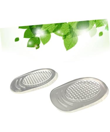 Beaupretty Silicone Heel Pads - Comfort Insoles for Shoes | 4 Pairs of Half Insoles - Size 2 - White - International Shipping Available - Buy Online on GoSupps.com