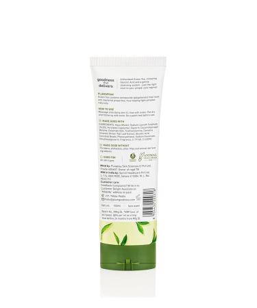 Green Tea Pore Cleansing Face Wash | Oily Skin Acne Control & Oil Reduction | Vegan Formula for Men & Women | 100 ml - Buy Online on GoSupps.com