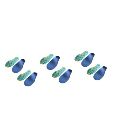 GLEAVI 6 Pairs Kids Cushioning Support Insoles Kids Arch Support Insoles Shoe Inserts for Kids Shoe Pad Foot Sleeve Feet Cushion Pads Pads Shoe Insole Orthotics Child
