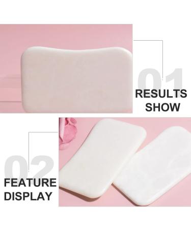 Beaupretty Gua Sha Scraping Board - Xiuyan Jade Massage Tool for Body & Neck - 1pc Square Scraper for Effective Relief - Buy Online on GoSupps.com