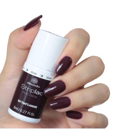 Alessandro Striplac UV Nail Polish - Amore | Gentle Long-lasting Peel-off Vegan - 8 ml - Buy Online on GoSupps.com