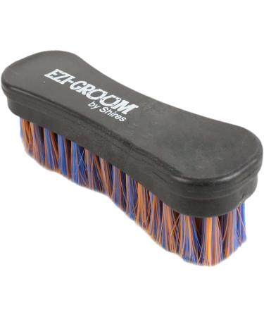 Shires Ezi Groom Face Brush One Size Blue Orange - Buy Online on GoSupps.com