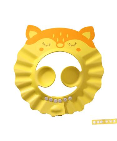 Cuhza shower hood children baby 1 piece of children shampoo cap soft adjustable baby shower hood bathroom safety shower hood for children baby face and eyes protected from water and shampoo