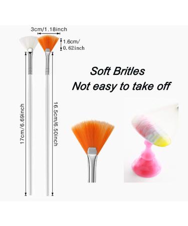 Nail Art Kit: WOVTE 15 Gel Acrylic Painting Brushes, 5 Dotting Pens, Rhinestones, Diamonds, Gems, and Tweezers - DIY Nail Art Decorations in Multi-Color - Buy Online on GoSupps.com