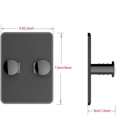 Self-Adhesive Razor Holder - Punch-Free Wall-Mounted Rack for Cosmetics & Bathroom Storage - White - Buy Online on GoSupps.com