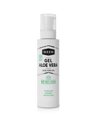 WAAM Cosmetics Gel Aloe Vera Hydrate apaise et prot ge Certifi BIO ECOCERT Vegan 200ml