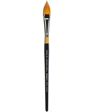 KINGART Original Floral 3 Pc Set Golden Taklon Flora Petal Brushes Black/Gold - 3 Piece (B-108) - Buy Online on GoSupps.com