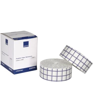 Abena fixing paving roll wound pavement |Roll paving pavement fleece glue paving roller wound association |Adhesive pavement Medical tape |Wound glue plaster medical tape 2.5 cm x 10 m 2.5 cm x 10 meters