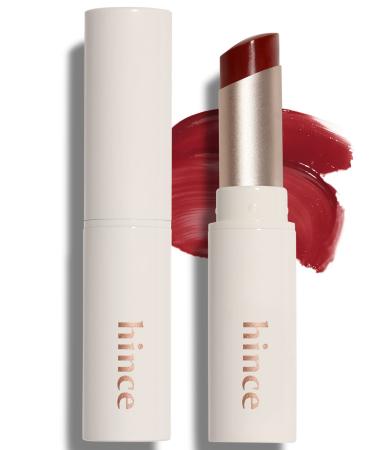 HINCE Mood Enhancer Lip Glow  Moisturizing Lip Balm with Shea Butter & Sweet Almond  Non-Sticky and Long-lasting Tinted Lip Tint with Buttery Balm Texture for Neutral Color 0.2oz. (IMPASSIONED)