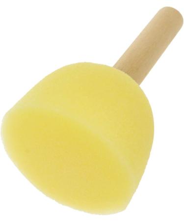 HONJIE Round Stencil Sponge Foam Brush Set - 20 Pcs | Wooden Handle for Furniture Art Crafts Painting | 5 Sizes Included - Buy Online on GoSupps.com