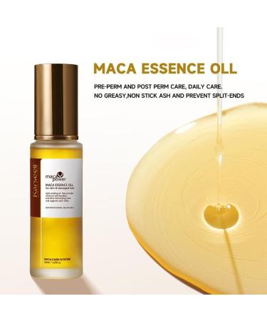 Karseell Hair Oil Moroccan Argan Oil for Hair & Skin Cold Pressed Maca Essence Argan Oil Hair Oil for Dry Damaged Hair All Hair Types 50ml - Buy Online on GoSupps.com