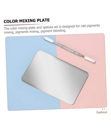 Balacoo 4 Sets Makeup Palette Spatula | Essential Tools for Makeup Artists | Stainless Steel Blending & Nail Palette | Eyelash Tools & Nail Clippers - Buy Online on GoSupps.com