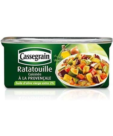 CASSEGRAIN - Provencal-Style Ratatouille 1/4 185G - Pack of 3 - best offer - Buy Online on GoSupps.com