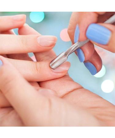 Cuticle Pusher Cuticle Cutter Remover Cuticle Trimmer Nipper Nail Clipper Sets Nail Care Kit Professional Stainless Steel Manicure Pedicure Tools Silver - Buy Online on GoSupps.com