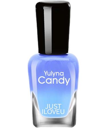 Color Changing Gel Nail Polish | Temperature Colour Changing Gel Nail with Glossy Gel Nail Polish Cat Eye Polish Gel Manicure for Salon Home Hondony Blue Purple Sky - Buy Online on GoSupps.com