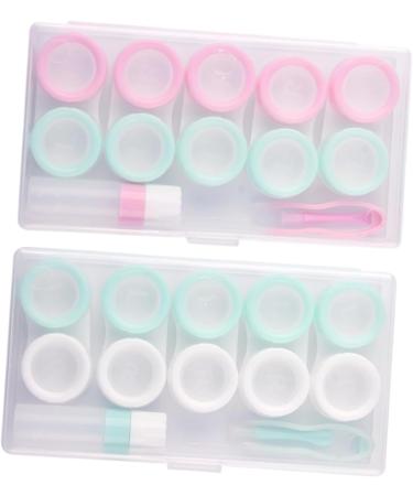 Solustrie Colored Contact Lens Storage Box - Compact Macaron Case for Easy Organization - Buy Online on GoSupps.com