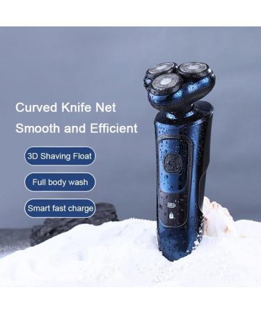 Premium Electric Razor for Men | 3D Rotary Shaver & Beard Trimmer - Professional & Versatile - Buy Online on GoSupps.com