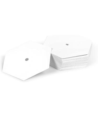 Dritz Quilting 3231 Paper Piecing Shapes Hexagon 1-1/2-Inch - 100-Count White Hexagon - Buy Online on GoSupps.com
