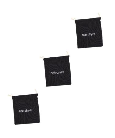 TOVINANNA 3pcs Hair Dryer Storage Bag Hair Dryer Drawstring Bag Hair Dryer Drawstring Pouch Hotel Storage Bag Hair Dryer Storage Pouch Hair Dryer Travel Bag Hotel Hair Dryer Bag