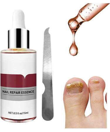 1PC Nail Treatment Toenail Treatment Nail Renewal Solution Toenails & Fingernails Nail Repairs Essential Oil Protects From Discoloration Brittle And Cracked Nail(12ML) - Buy Online on GoSupps.com