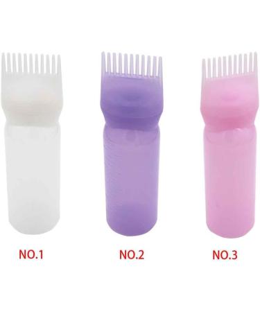 KODAA New Hair Dyeing Oil Treatment Shampoo Cream Oil Bottle Coloring Applicator Brush Dispensing Tooltip 120ML Purple - Buy Online on GoSupps.com