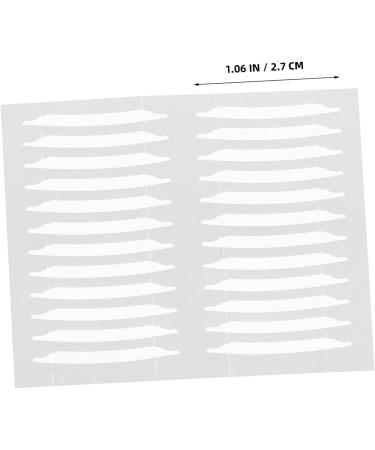 POPETPOP 90 Sheets Double Sided Double Eyelid Sticker Invisible Double Eyelid Sticker Female Makeup Stickers Feet Measuring Device Girl Stickers Woman Beauty Products Tape White Make up - Buy Online on GoSupps.com