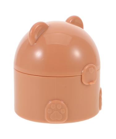 Abaodam 50g Bo te Poudre pour Corps Ours Contenant de Voyage Compact tui Poudre R utilisable pour Gar on Fille et Activit s Ext rieures