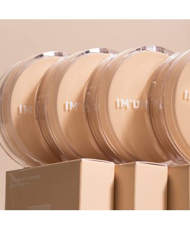 IM UNNY Stay Velvet Cushion | Long-Lasting Korean Foundation Cushion for Matte Finish & Full Coverage - 21. Ivory - Buy Online on GoSupps.com