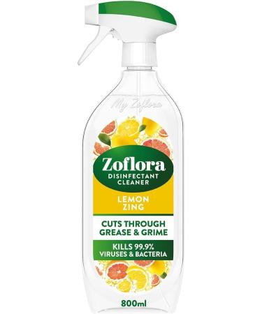 Dr. Beckmann Carpet Stain Remover | Removes New and Dried-in Stains | Includes Applicator Brush & Zoflora Lemon Zing Multipurpose Disinfectant Cleaner 800ml (Pack of 1) - Buy Online on GoSupps.com
