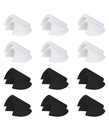6/9/12Pairs Shoulder Pads Sewing Pads for T-Shirt Clothing Accessories Unisex (Color : 12Pairs)