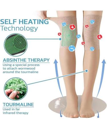 Ionic Correction Lymphatic Detox Long Tube Silk Stockings for Women | Over Knee Thigh Compression Socks - International Shipping Available - Buy Online on GoSupps.com