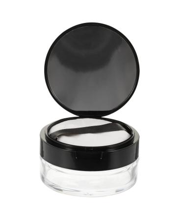 Housoutil 1 Set Loose Powder Box Powder Box Female Powder Holder Offic Plastic Fashion Travel Foundation