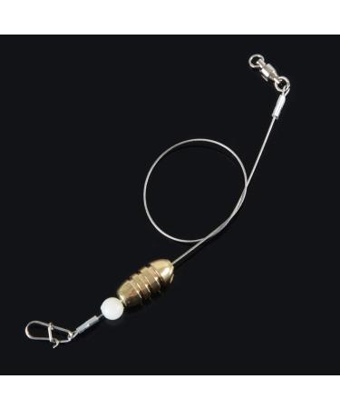 Stainless Steel Fishing Tackle Leaders with Swivel Snap Assortment - 3PCS Hi-Low Rig for Lures, Bait, and Hooks | Durable Fishing Gear Gift Set - Buy Online on GoSupps.com