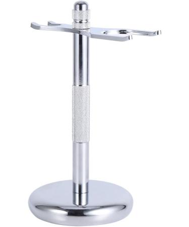 Angrek Deluxe Razor & Brush Stand - Fashionable Aluminum Shaving Set Holder for Safety Razors & Brushes (4 Types) - Buy Online on GoSupps.com