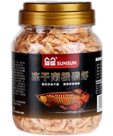 Frozen Dried Shrimp for Ornamental Fish Water Turtles Small Pets 1L 2.8L 3L Resealable Box - Buy Online on GoSupps.com