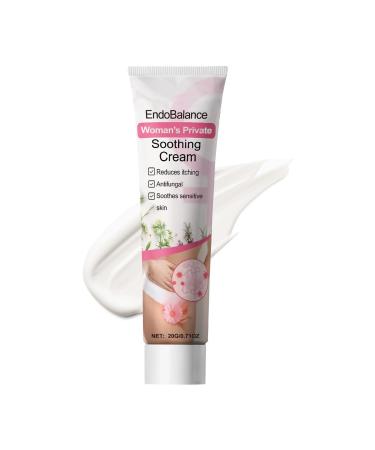 Private Care Cream Moisturizer for the Female Private Zone 20g Natural Soothing Nourishing Moisturizing Lotion for Sensitive Skin Women after Shower Travel