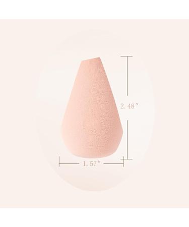 Mclovefy 3Pcs Makeup Sponges - Skin Friendly Ultra Soft Beauty Sponge Set for Flawless Makeup Application - Latex Free & Cruelty Free - Pink - Buy Online on GoSupps.com