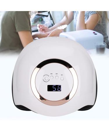ZJchao 168W UV Gel LED Nail Dryer Lamp - Fast Drying Painless Nail Art Light for Manicure - EU Connector - Buy Online on GoSupps.com