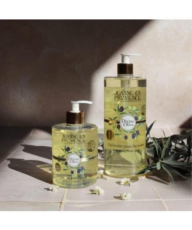 Jeanne en Provence - Hand Wash Gel - Divine Olive - Made in France - 1L - Buy Online on GoSupps.com