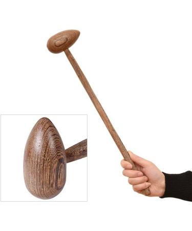 Wood Massage Hammer Stick - Manual Back Massage Device for Muscles Neck & Shoulders | Reduce Fatigue | International Shipping - Buy Online on GoSupps.com