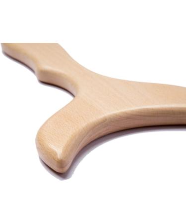 Allshow Wooden Gua Sha Tools for Professional Lymphatic Drainage - Wood Therapy Massage Tools for Maderoterapia in Burlywood - Buy Online on GoSupps.com
